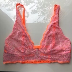 Victoria’s Secret neon/pink bralette NWT